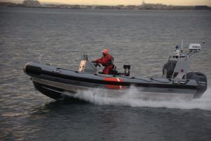 Zodiac MilPro SRA 750 Aluminum Hull RIB with Twin Yamaha Outboard Engines