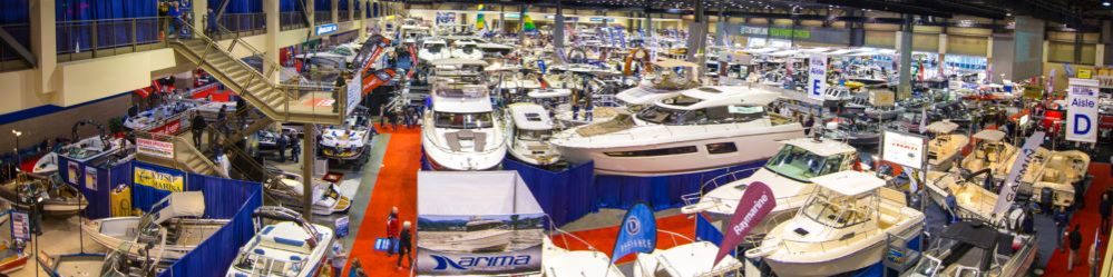 Seattle Boat Show panorama