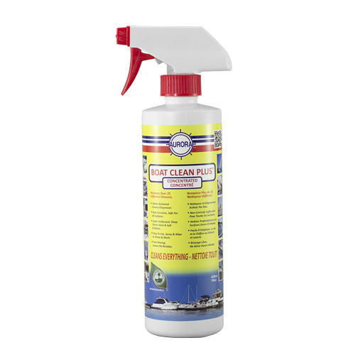 Boat Clean Plus Is tough on dirt, yet gentle on all boat surfaces
